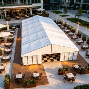15m span abs tent