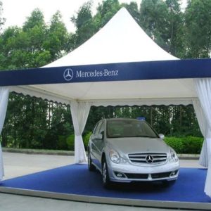 Movable Pagoda Tent Commercial Trade Show with Painted Logo