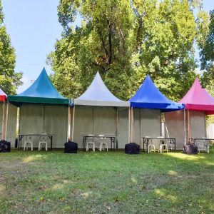 pagoda tent with custom color