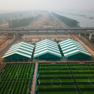 football tent