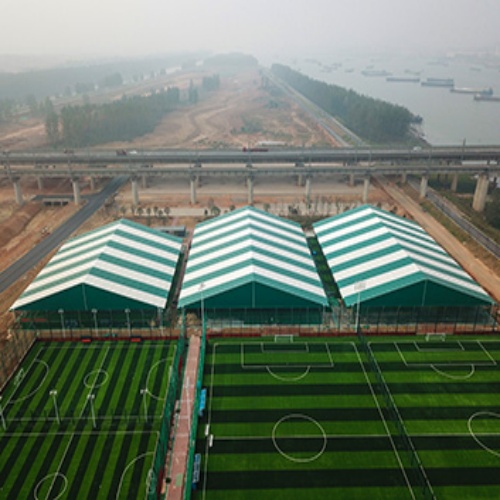 football tent