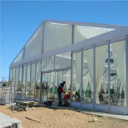 glass tent