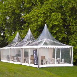 transparent pagoda tent