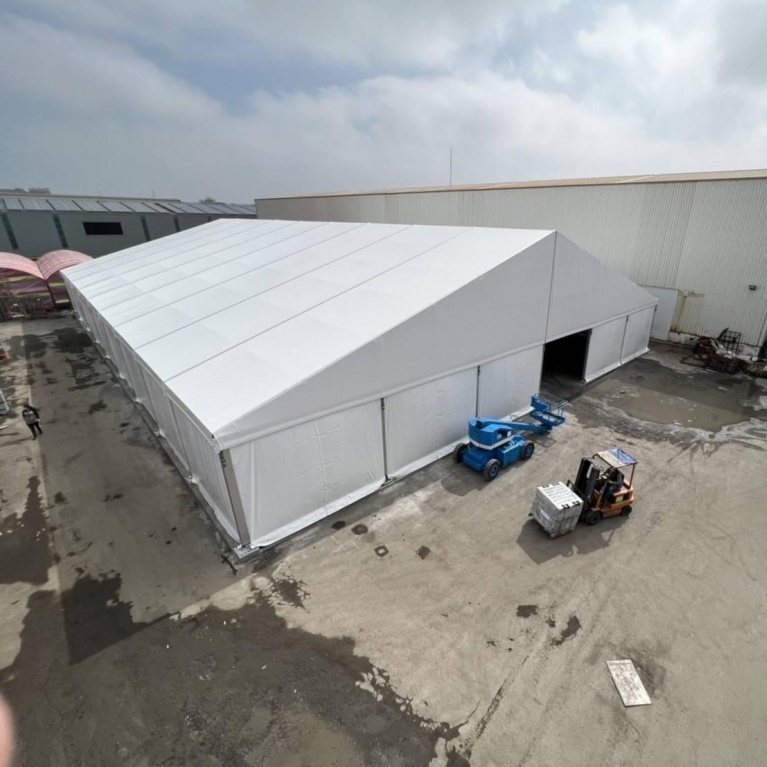 warehouse tent storage