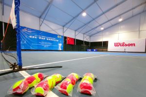 Tennis court sport tent