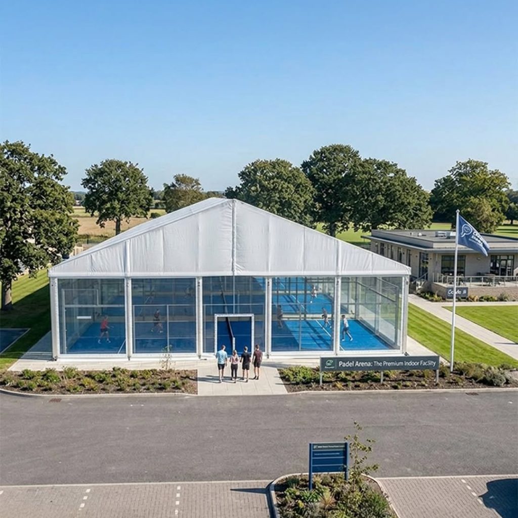 Padel-court-tent