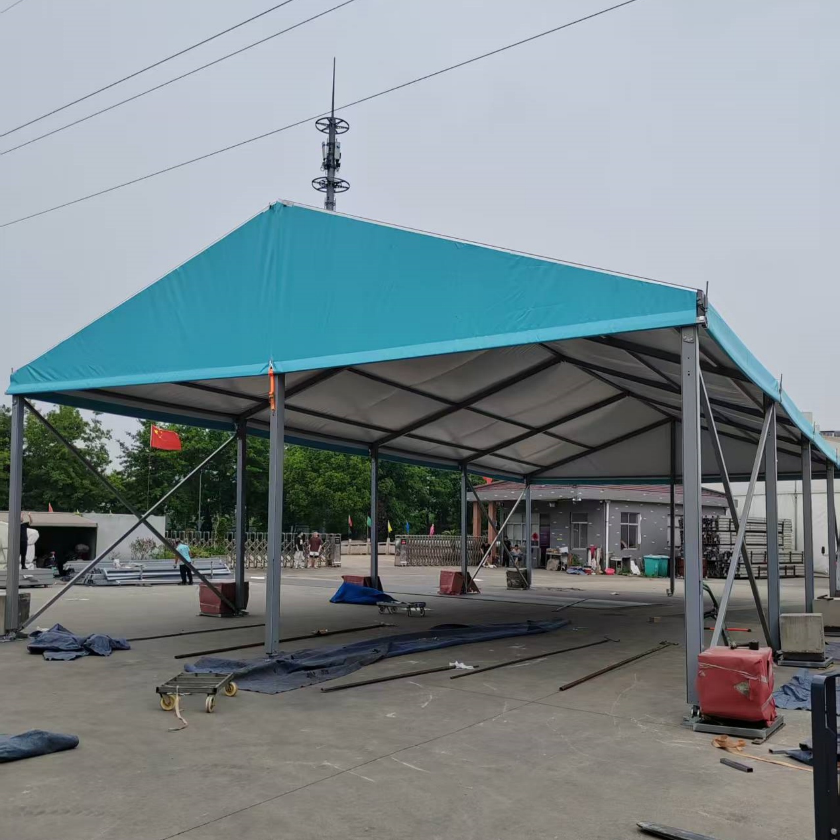 customizable color tent