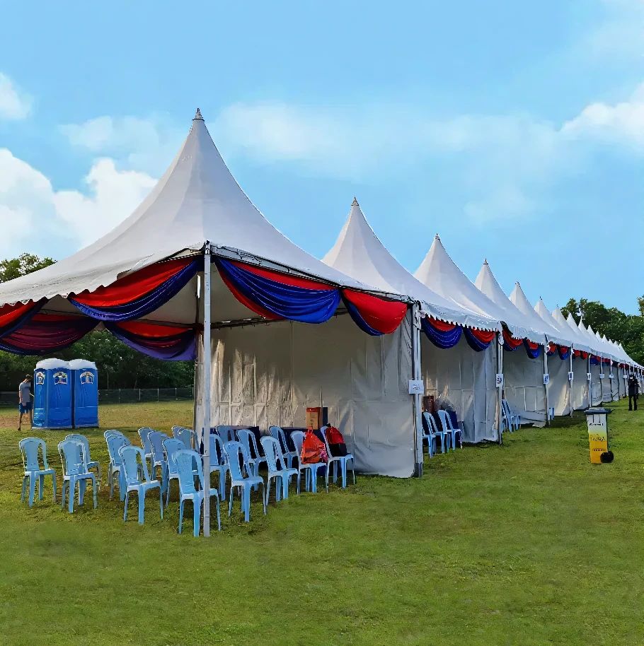 pagoada tent for event
