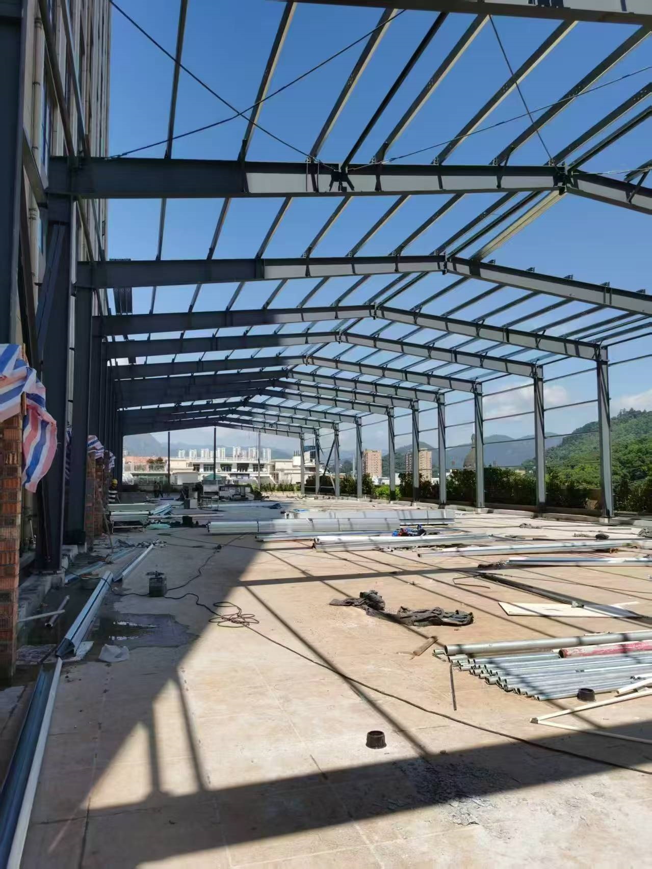 steel-frame warehouse