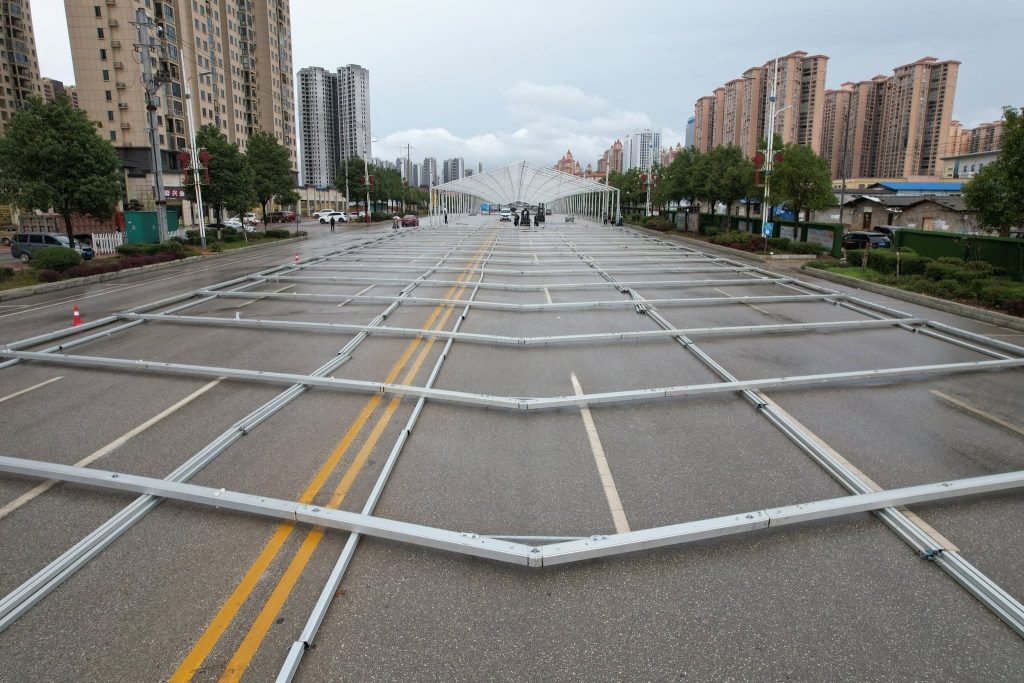 Beating the Peak Season: How to Deploy a 50-Meter Clear Span Warehouse Tent