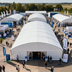 arcum tent for trade show event